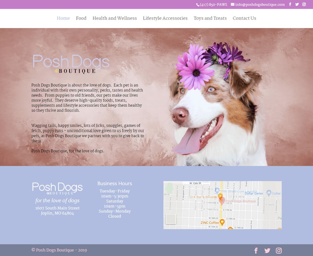 Web design sample 4